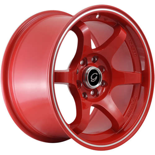 G-Line G6011 Red with a Polished Lip Ring