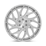 DUB S261 G.O.A.T. 20x9 Silver Brushed Face 5x114.3 premium wheel