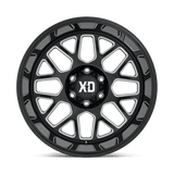 XD XD849 20x10 -18mm Gloss Black with Milled Spokes