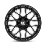 XD XD849 GRENADE II 20x10 +12mm Gloss Black Milled