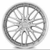MRR GT1 20x8.5 Hyper Silver Machine Lip dual bolt pattern premium Euro wheel