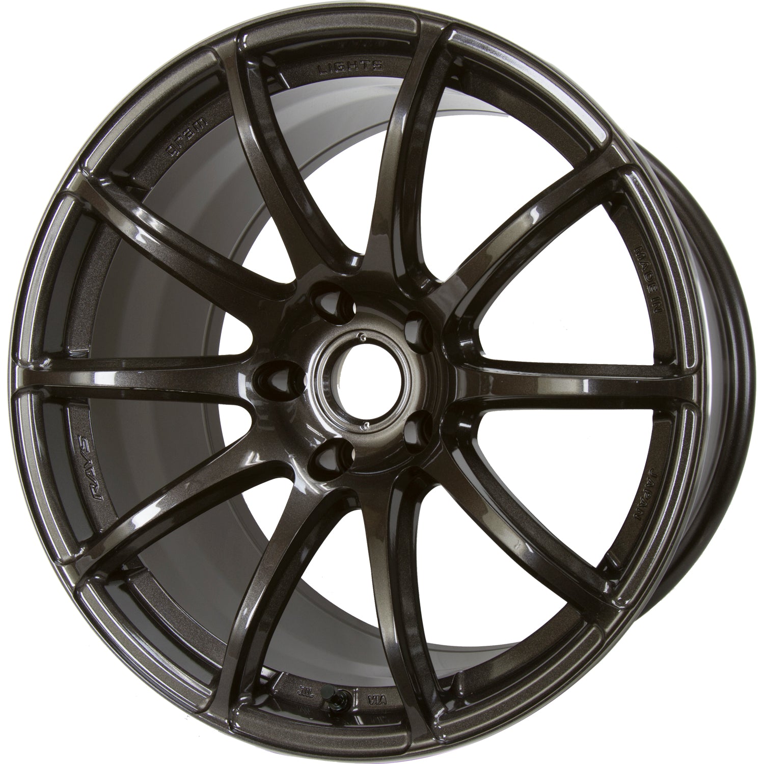 Gram Lights 57Transcend Super Dark Gunmetal Wheel