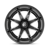 Fuel 1PC Hammer 20x10 -18mm Gloss Black with Milled Spokes (8x170)