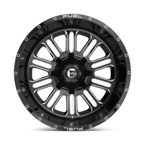 Fuel 1PC D620 HARDLINE 18x9 +20 Gloss Black Milled