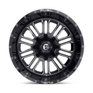 Fuel 1PC D620 HARDLINE 18x9 +20 Gloss Black Milled