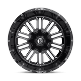 Fuel 1PC D620 HARDLINE 22x12 -44mm (8x165.1)