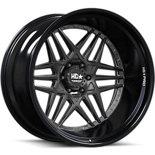 HD-PRO LHD PRO 3 Matte Black with a Gloss Black Lip
