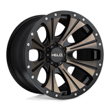 Helo HE901 20x9 +18mm Satin Black Dark Tint