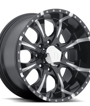 Helo He791 Maxx Gloss Black Milled
