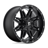 Fuel 1PC D531 HOSTAGE Black wheel