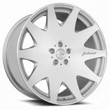 MRR HR3 22x10.5 Silver Machine Face premium Euro wheel