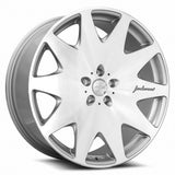 MRR HR3 22x9 Silver Machine Face premium Euro wheel