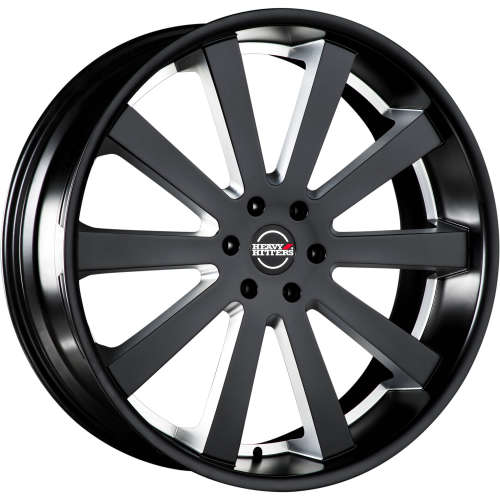 Heavy Hitters HH10 Black with Milled Accents