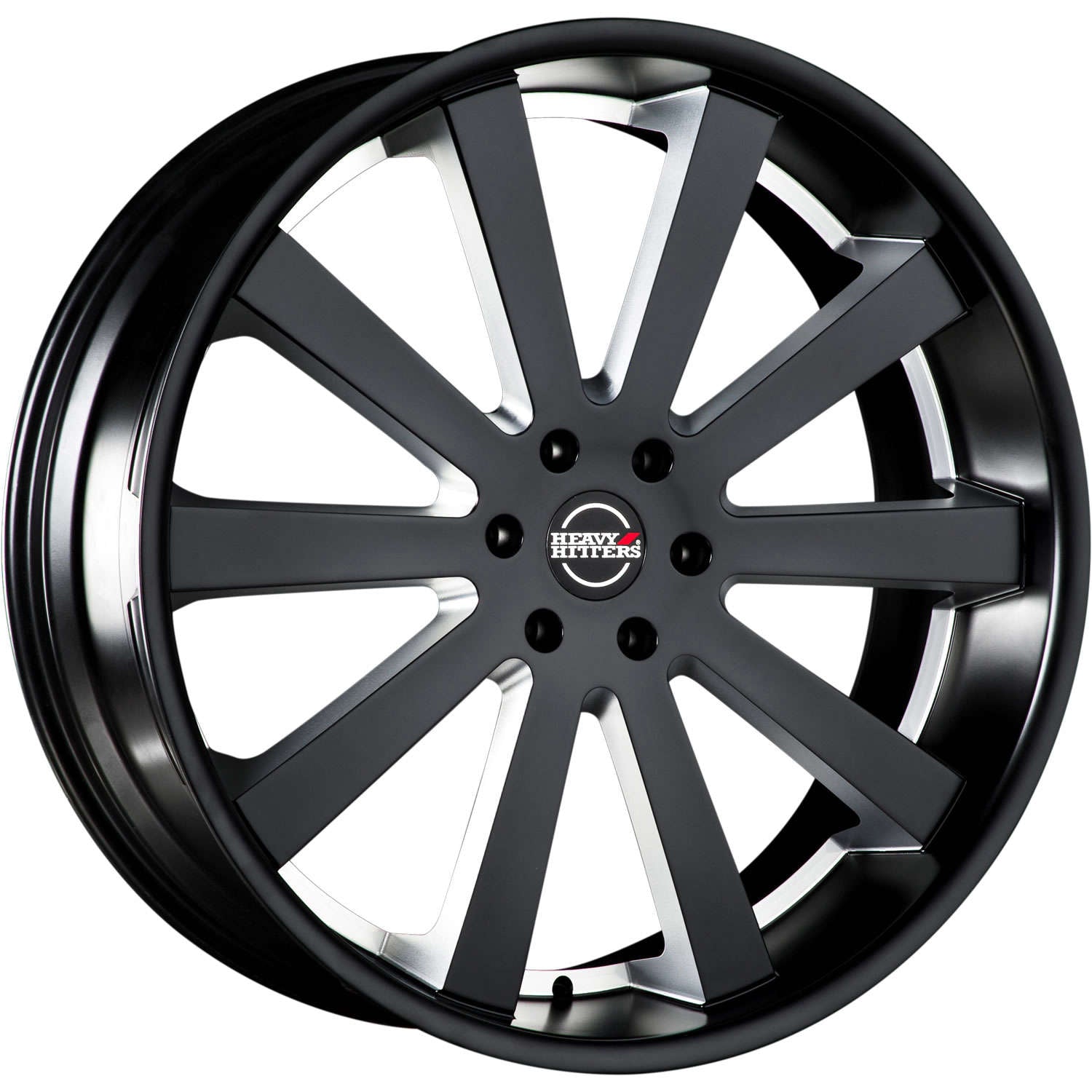 Heavy Hitters HH10 Black with Milled Accents