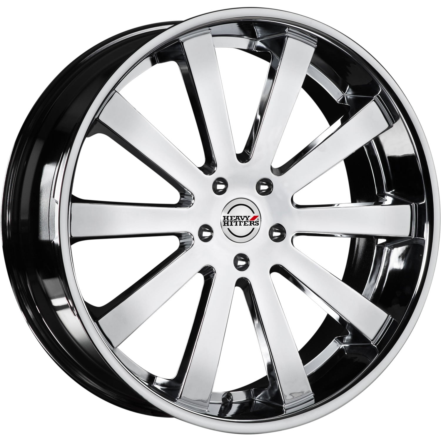 Heavy Hitters HH10 Chrome Wheel