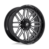 Fuel 1PC D662 IGNITE 22x10 -18mm Gloss Black Milled