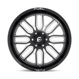 Fuel 1PC D662 IGNITE 20x9 +1mm Gloss Black Milled