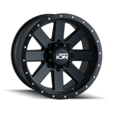 Ion 134 20x10 matte black truck wheel