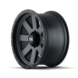 Ion 134 20x9 +18 matte gunmetal premium truck wheel