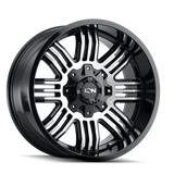 Ion 144 Satin Black Machined wheel