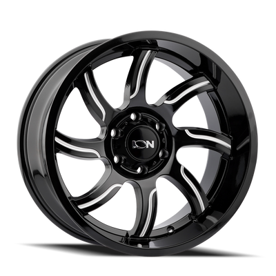 Ion 151 Gloss Black Milled wheel
