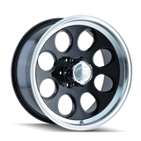Ion 171 Gloss Black Machined wheel