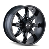 Ion 181 Satin Black Milled wheel