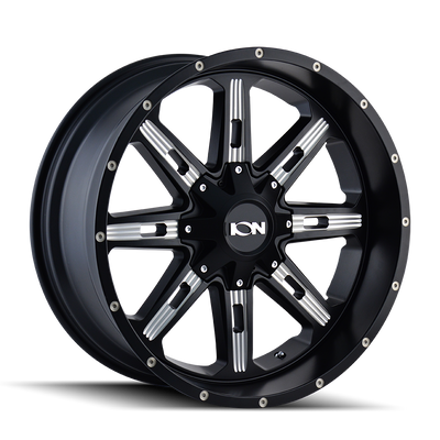 Ion 184 Satin Black Milled wheel