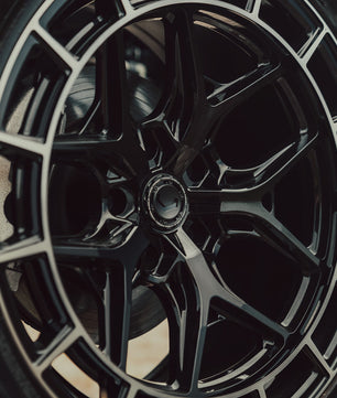 Vossen HFX-1 Gloss Black Machined Face 