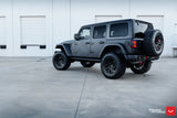 Vossen HF-2 20x9 +32 Satin Black premium aftermarket wheel