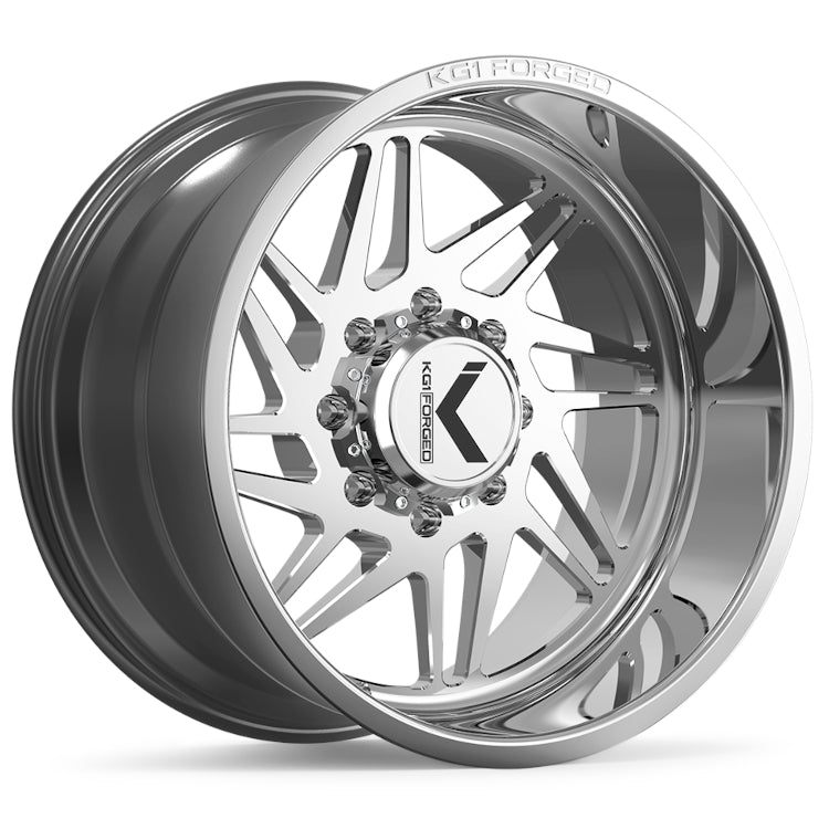KG1 Forged Dyno Polished with Milled Spoke Edges