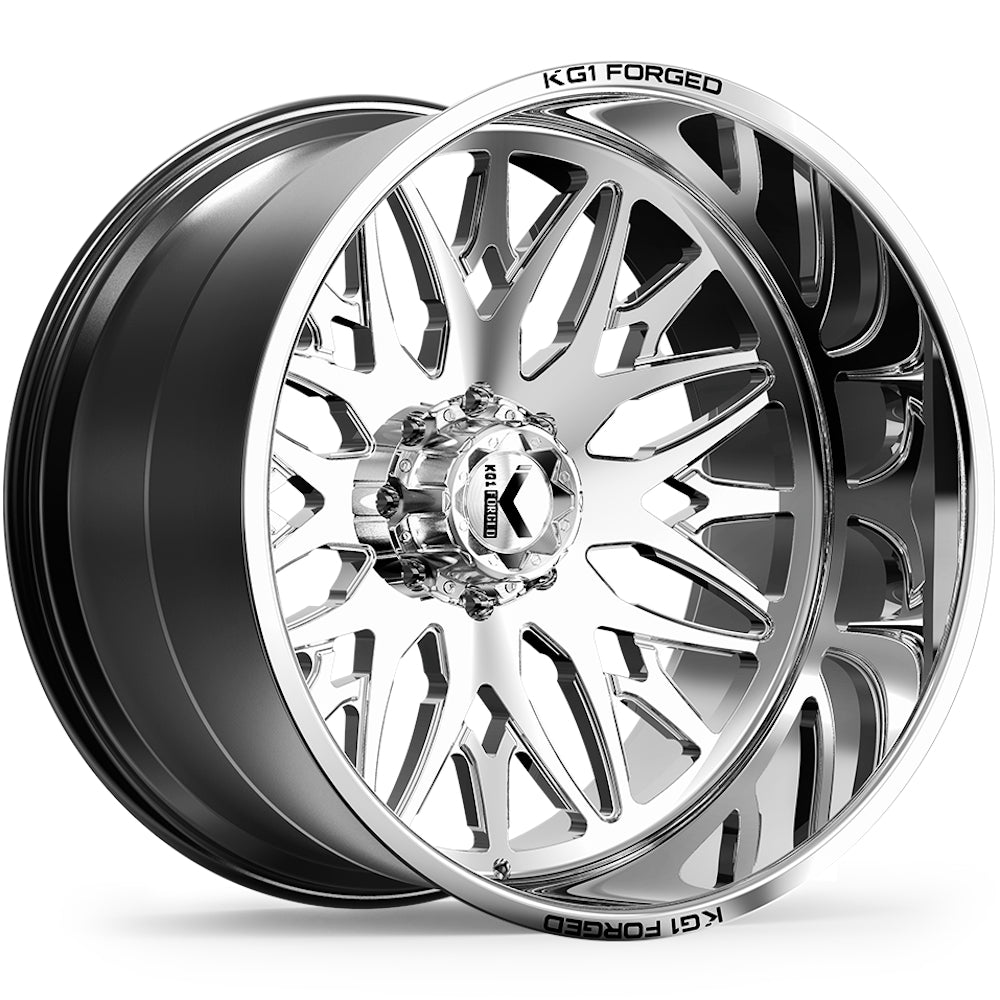 KG1 Forged Trident Polished Wheel