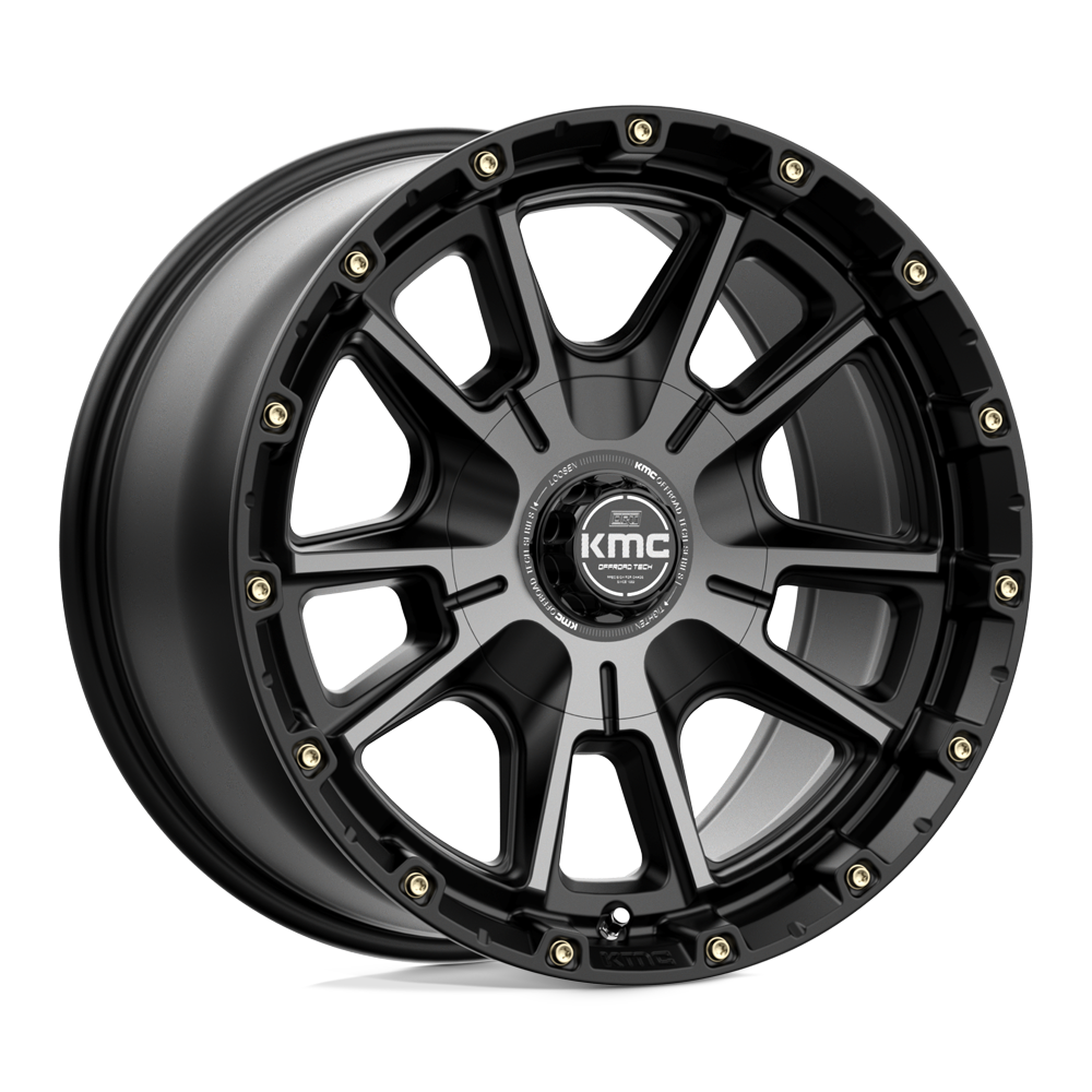 KMC KM100 SYNC Black wheel