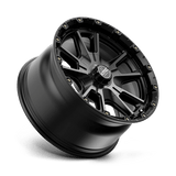 KMC KM100 SYNC 17x9 +18mm Satin Black with Gray Tint