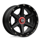 KMC KM101 TEMPO 17x9 -12mm Satin Black