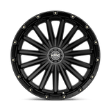 KMC KM102 Signal 20x9 +18 Satin Black premium truck wheel