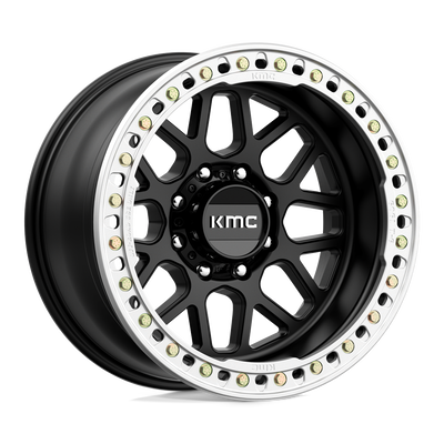 KMC KM235 GRENADE CRAWL BEADLOCK Black wheel