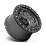 KMC KM236 TANK BEADLOCK 17x9 -38mm Anthracite