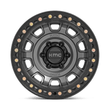 KMC KM236 TANK BEADLOCK 17x9 -38mm Anthracite