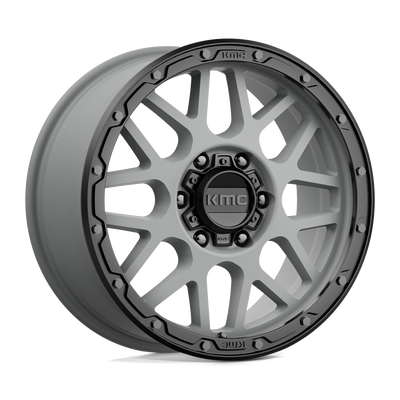KMC KM535 GRENADE OFF-ROAD Gray wheel