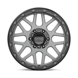 KMC KM535 Grenade 18x8.5 Matte Gray Matte Black Lip 6x139.7 truck wheel