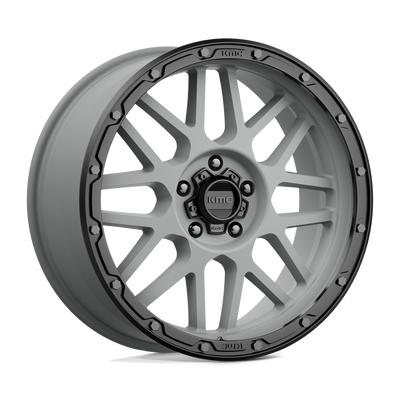 KMC KM535 GRENADE OFF-ROAD Gray wheel