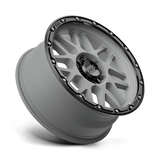 KMC KM535 GRENADE OFF-ROAD 20x9 +18mm Matte Gray Matte Black Lip