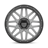 KMC KM535 GRENADE OFF-ROAD 20x9 +18mm Matte Gray Matte Black Lip