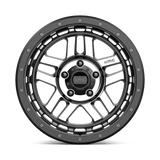 KMC KM540 Recon 18x8.5 Satin Black Machined premium truck wheel