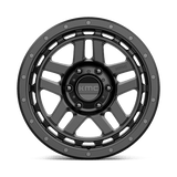 KMC KM540 Recon 18x8.5 Satin Black premium truck wheel