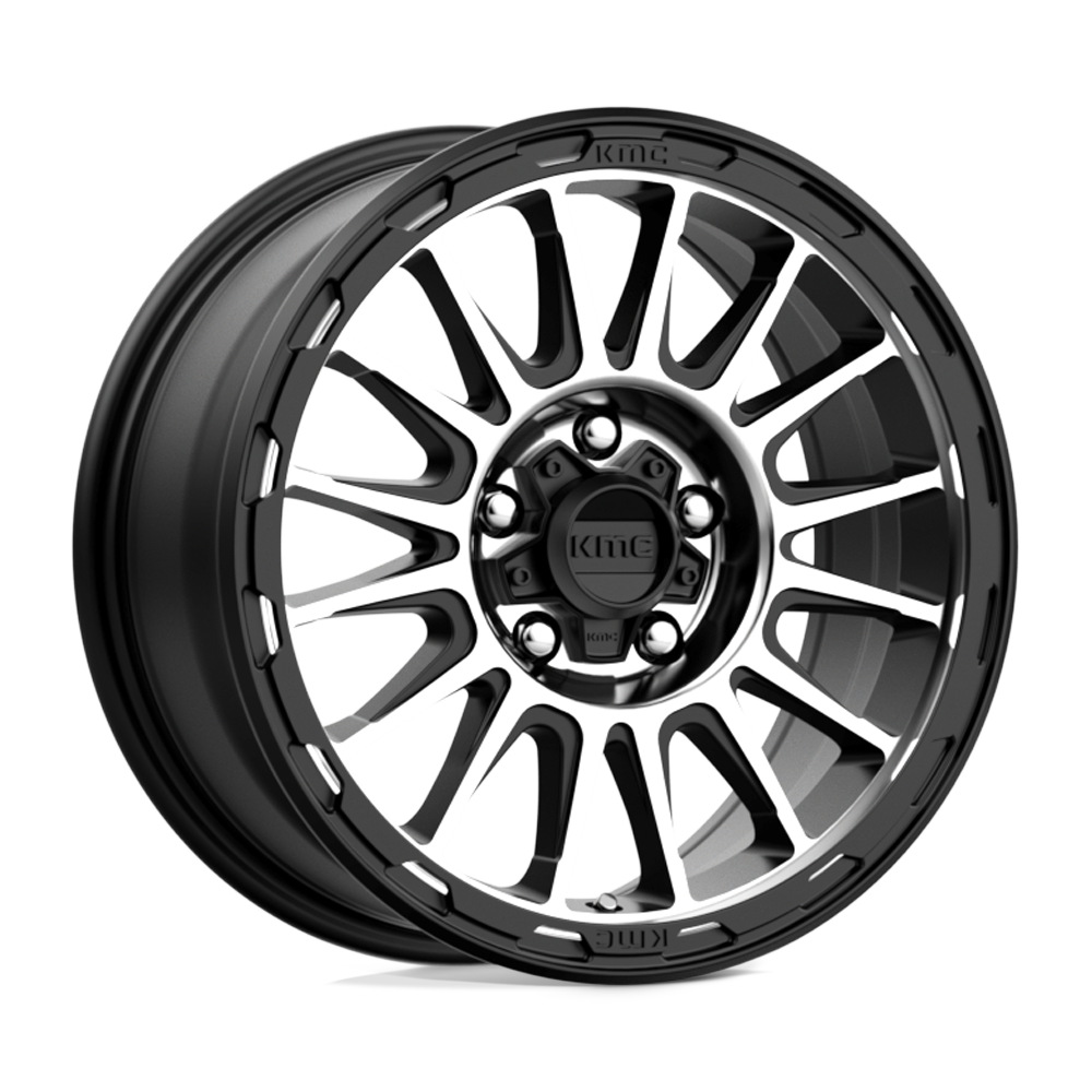 KMC KM542 IMPACT Black wheel