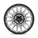 KMC KM542 IMPACT 17x8 +20mm Satin Black Machined (6x139.7)