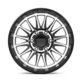 KMC KM542 Impact 18x9 Satin Black Machined premium truck wheel