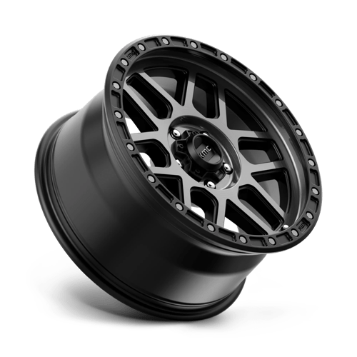 KMC KM544 Mesa 18x9 Satin Black Gray Tint — TFS Wheels